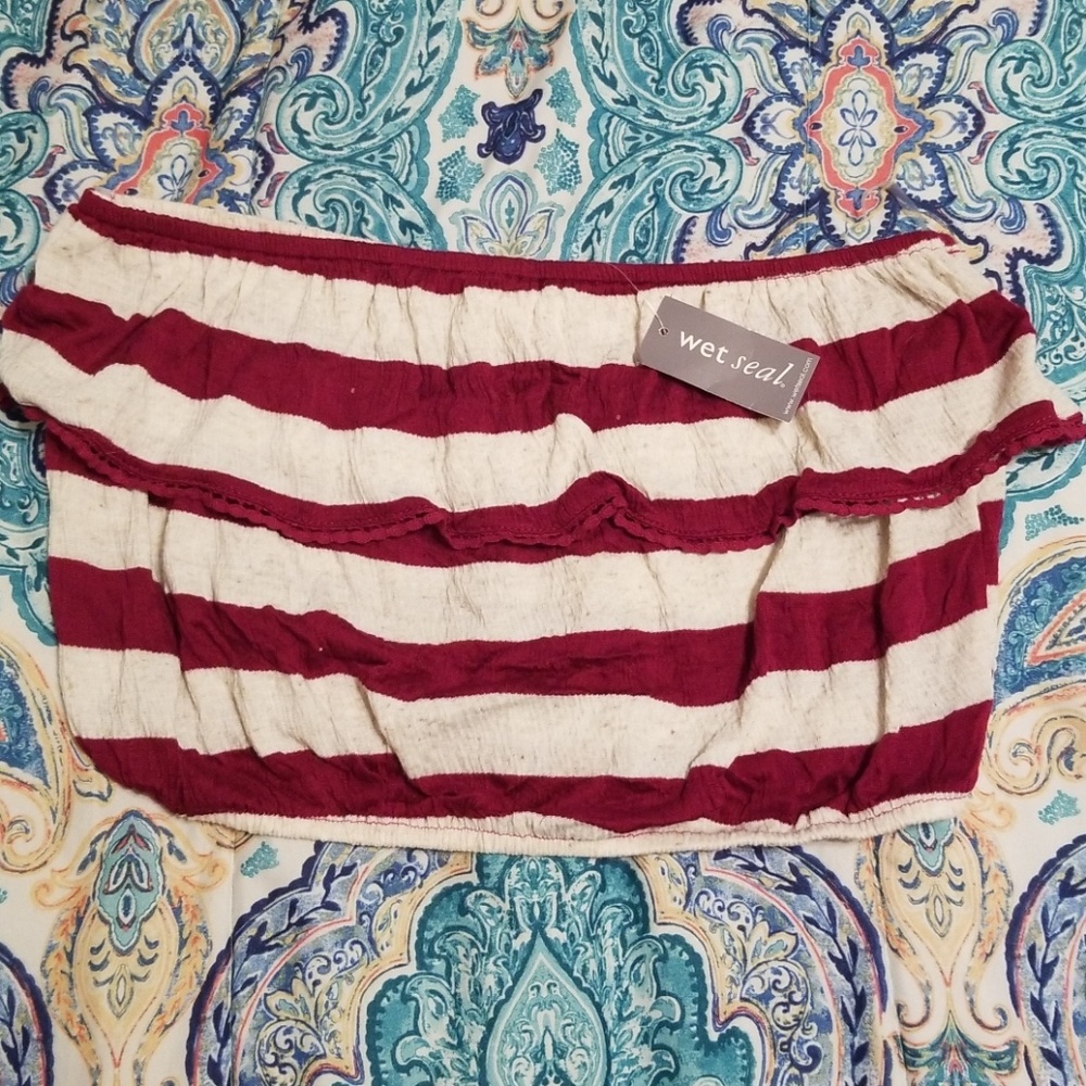 Wet Seal bandeau / tube top